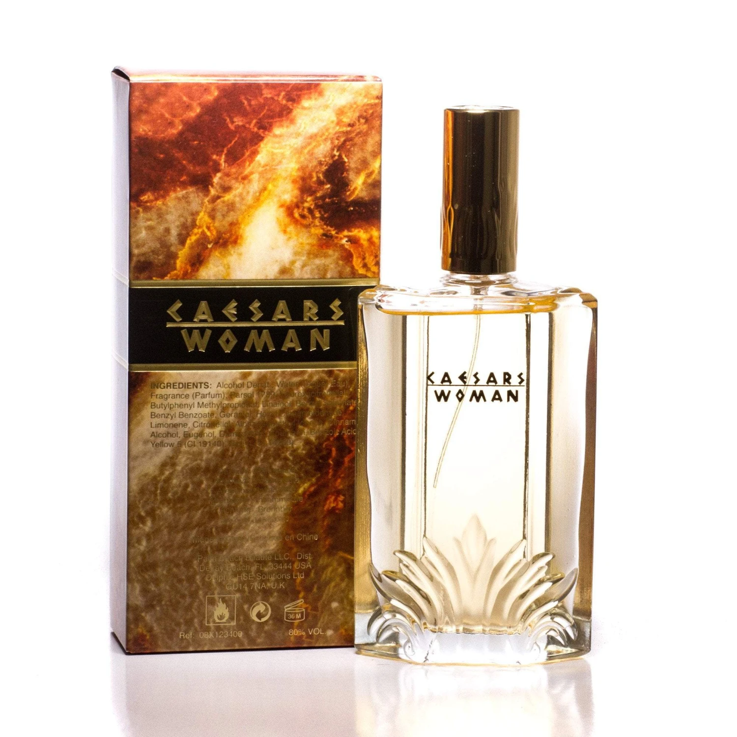 Caesar's Woman Eau De Parfum Spray For Women By Caesar's 3 Caesar's Woman Eau De Parfum Spray For Women By Caesar's