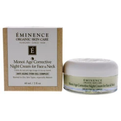 Monoi Age Corrective Night Cream For Face And Neck By Eminence For Unisex - 2 Oz Cream