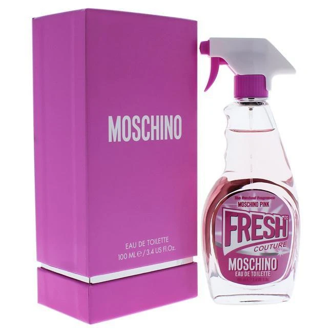 Pink Fresh Couture For Women By Moschino Eau De Toilette Spray 3 Pink Fresh Couture For Women By Moschino Eau De Toilette Spray