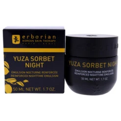 Yuza Sorbet Night Emulsion By Erborian For Women - 1.7 Oz Emulsion