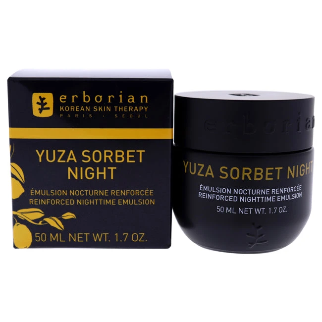 Yuza Sorbet Night Emulsion By Erborian For Women - 1.7 Oz Emulsion 3 Yuza Sorbet Night Emulsion By Erborian For Women - 1.7 Oz Emulsion