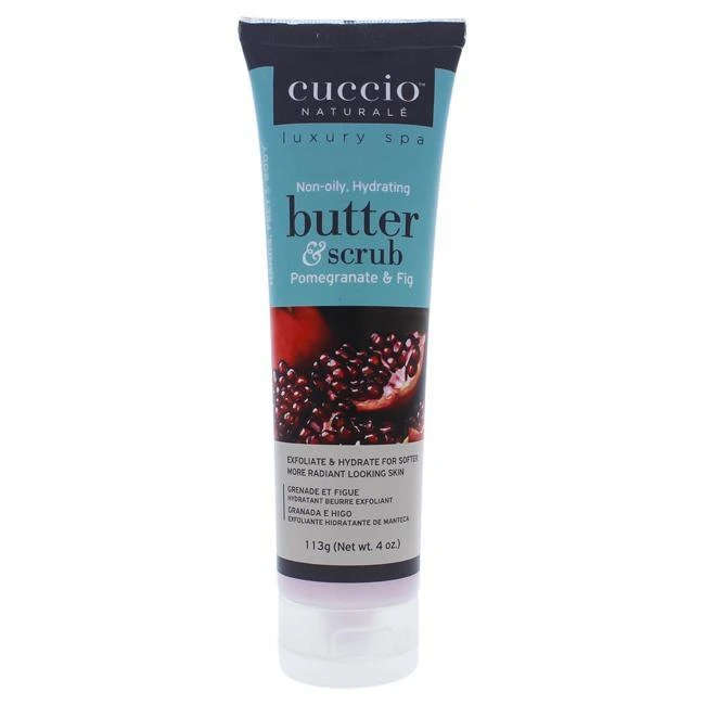 Butter And Scrub - Pomegranate And Fig By Cuccio For Unisex - 4 Oz Scrub 3 Butter And Scrub - Pomegranate And Fig By Cuccio For Unisex - 4 Oz Scrub