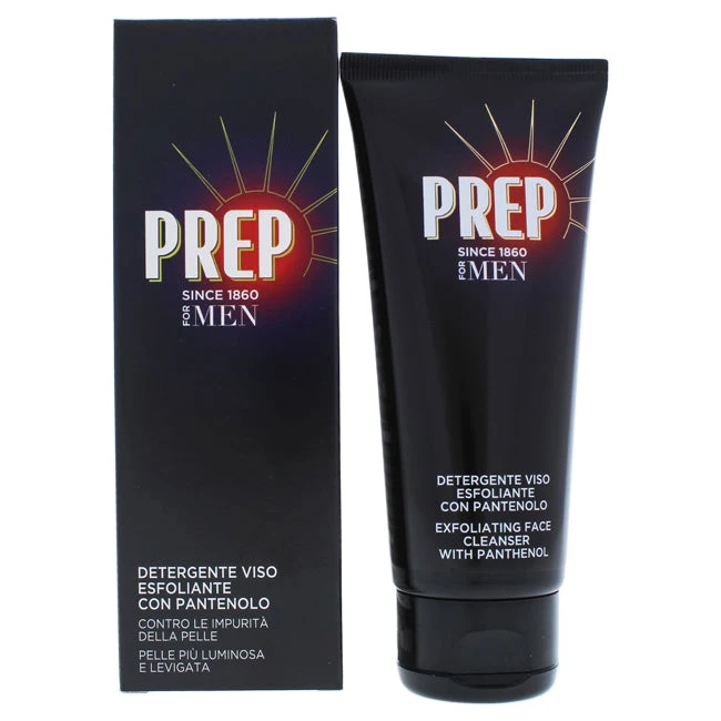 Exfoliating Face Cleanser With Panthenol By Prep For Men - 3.4 Oz Cleanser 3 Exfoliating Face Cleanser With Panthenol By Prep For Men - 3.4 Oz Cleanser