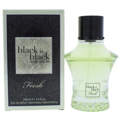 Black Is Black Fresh By Nuparfums For Women - Eau De Parfum Spray