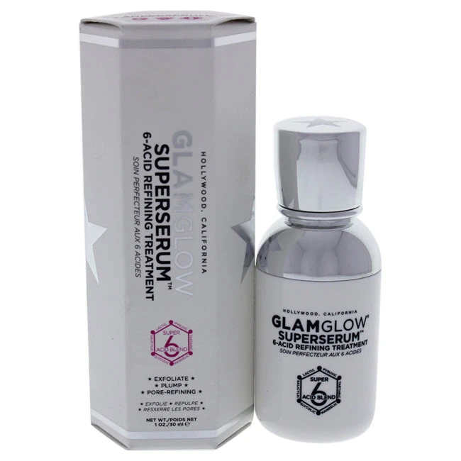 Superserum 6-Acid Refining Treatment By Glamglow For Unisex - 1 Oz Treatment 3 Superserum 6-Acid Refining Treatment By Glamglow For Unisex - 1 Oz Treatment