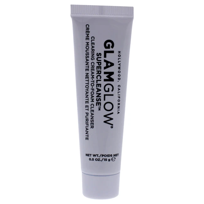 Supercleanse Clearing Cream-to-Foam Cleanser By Glamglow For Unisex - 0.5 Oz Cleanser 3 Supercleanse Clearing Cream-to-Foam Cleanser By Glamglow For Unisex - 0.5 Oz Cleanser