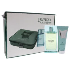Green Lover By Lolita Lempicka For Men - 3 Pc Gift Set