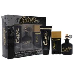 Curve Black By Liz Claiborne For Men - 3 Pc Gift Set