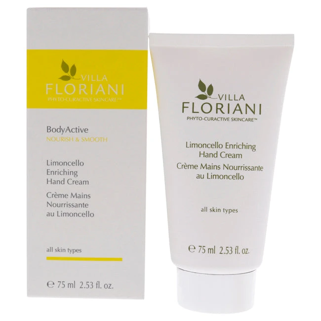 Enriching Hand Cream - Limoncello By Villa Floriani For Women - 2.53 Oz Cream 3 Enriching Hand Cream - Limoncello By Villa Floriani For Women - 2.53 Oz Cream
