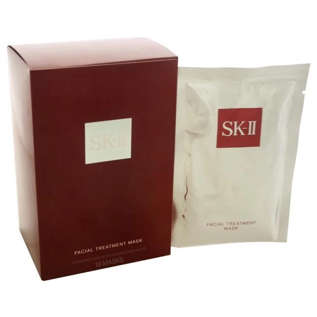 Facial Treatment Mask By SK-II For Unisex - 10 Pcs Treatment 3 Facial Treatment Mask By SK-II For Unisex - 10 Pcs Treatment