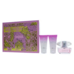 Versace Bright Crystal By Versace For Women - 3 Pc Gift Set