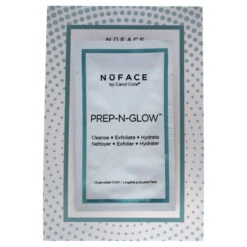 Prep-N-Glow Textured Cleansing Cloth By NuFace For Women - 1 Pc Cloths